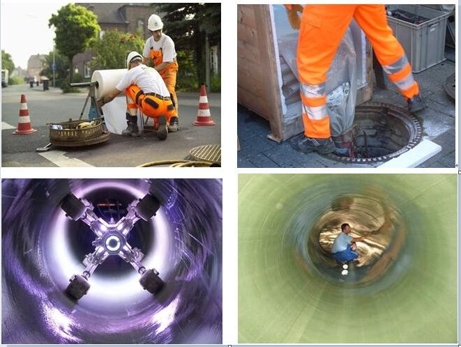 鸡冠管道光固化修复