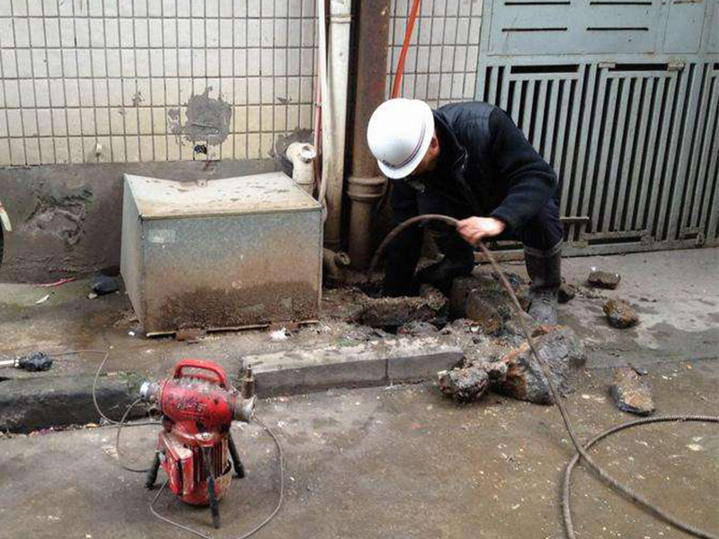鸡冠疏通下水道-洗菜池疏通