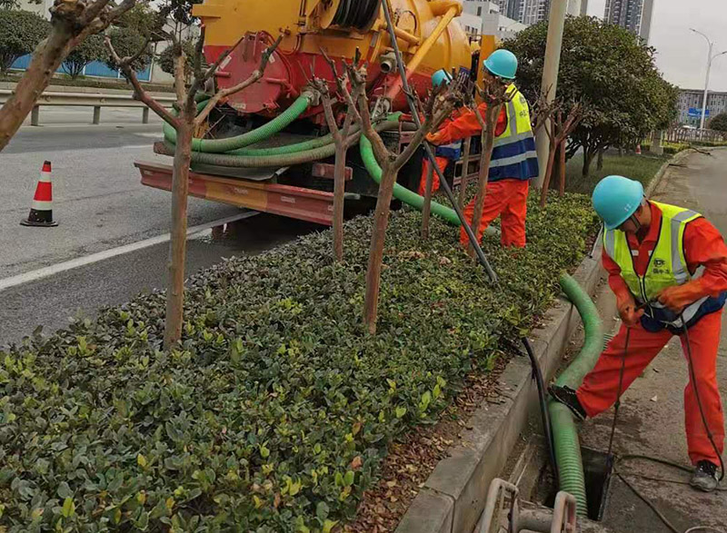 鸡冠市政管道清淤